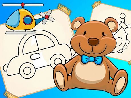New Kids Coloring Book gameplay preview