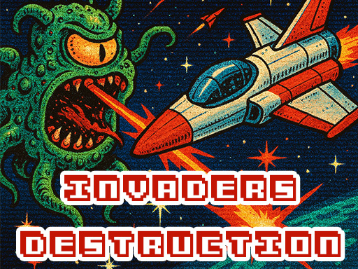 Invaders Destruction gameplay preview