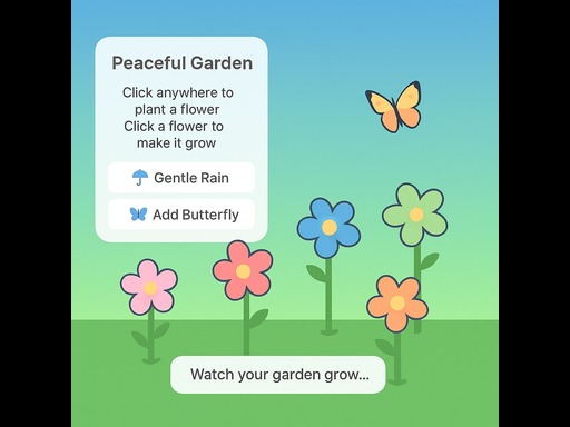 Peaceful Gardening gameplay preview