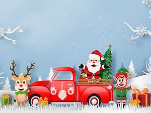 Christmas Trucks Differences gameplay preview