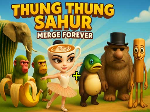 Thung Thung Sahur Merge Forever gameplay preview