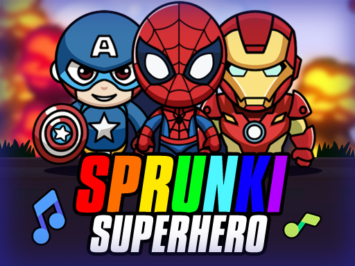 Sprunki SuperHero gameplay preview